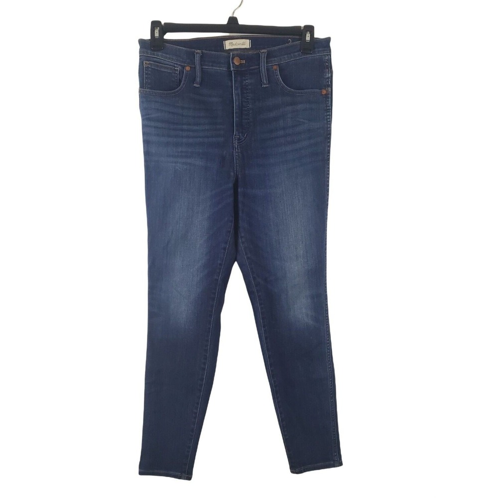 Madewell Jeans 31 Womens High Rise Skinny Leg Medium Wash Casual Bottoms